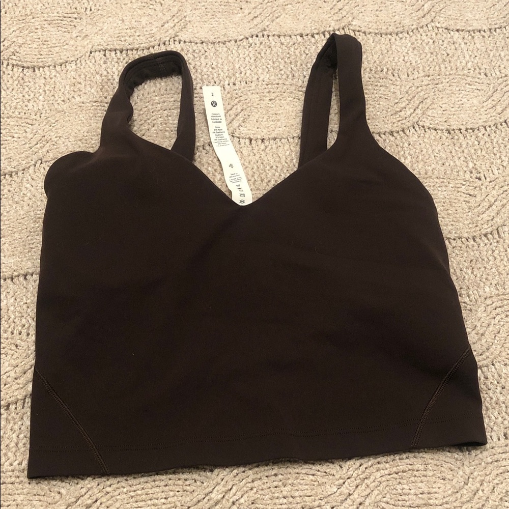 Lululemon Brown Sports Bra